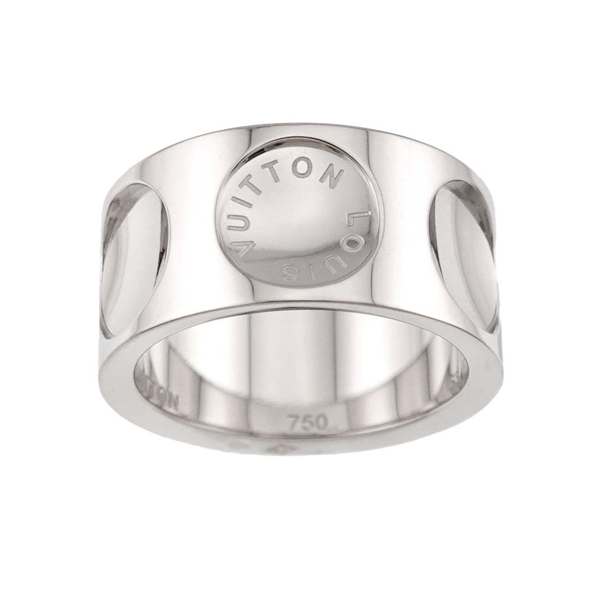 Louis Vuitton Petit Bague Empreinte 53 Ring 18k WG 750 — view 2