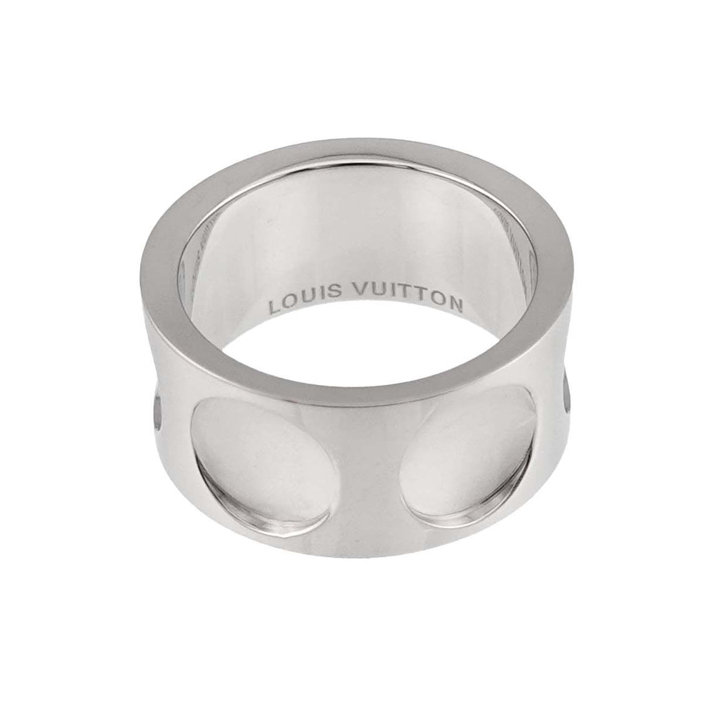 Louis Vuitton Petit Bague Empreinte 53 Ring 18k WG 750 — view 3