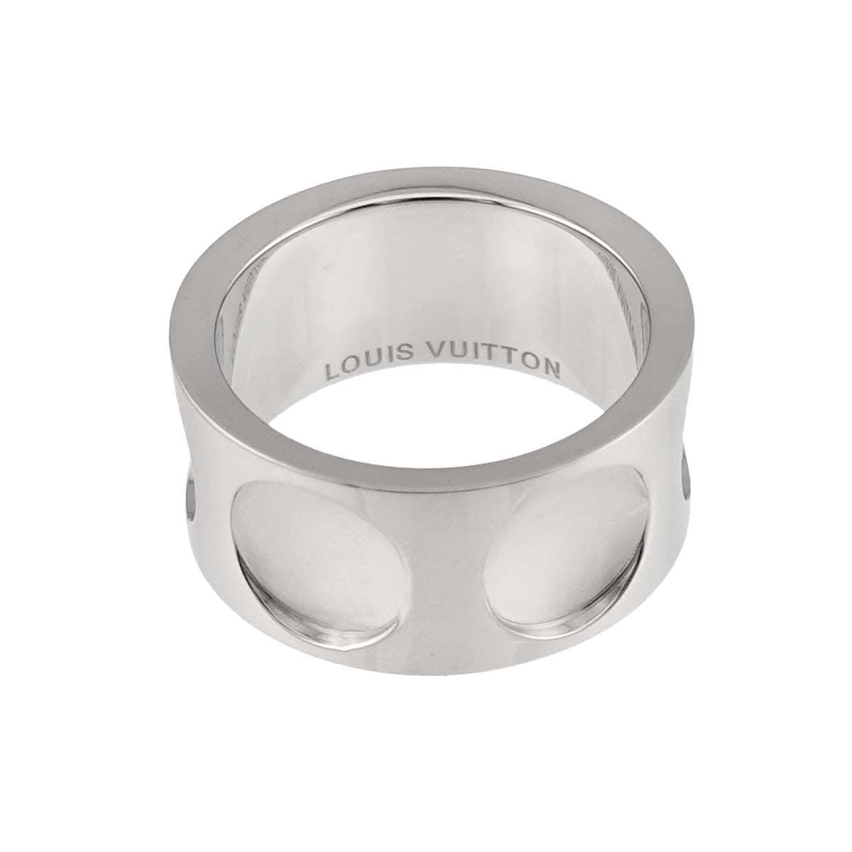Louis Vuitton Petit Bague Empreinte 53 Ring 18k WG 750 — view 3