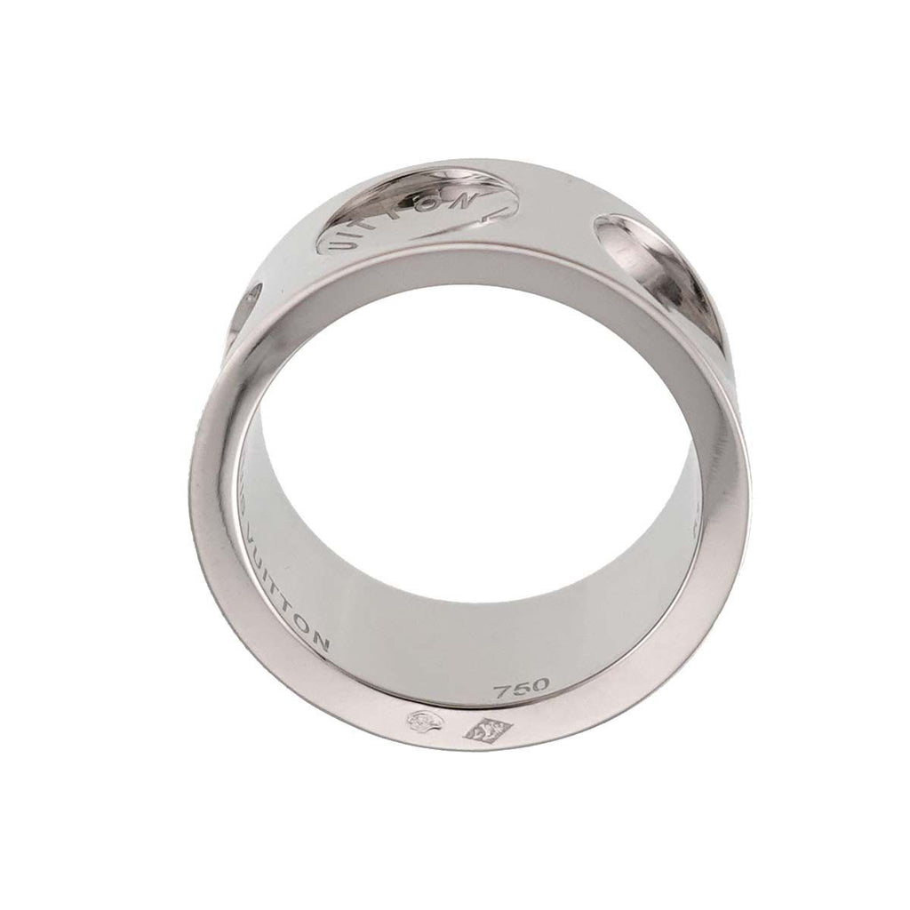 Louis Vuitton Petit Bague Empreinte 53 Ring 18k WG 750 — view 6