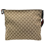 Gucci GG Sherry Line Shoulder Bag Canvas Leather — view 3