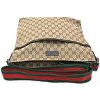 Gucci GG Sherry Line Shoulder Bag Canvas Leather — view 5