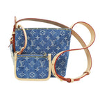 Louis Vuitton All in BB Denim Shoulder Bag