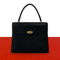 Louis Vuitton Vintage Malesherbes Epi Leather Handle Mini Tote Bag Noir