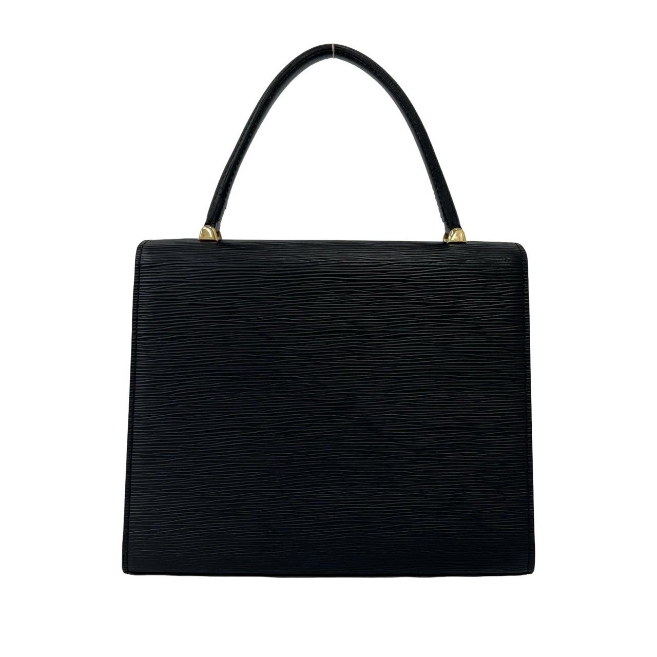 Louis Vuitton Vintage Malesherbes Epi Leather Handle Mini Tote Bag Noir — view 3