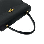 Louis Vuitton Vintage Malesherbes Epi Leather Handle Mini Tote Bag Noir — view 4