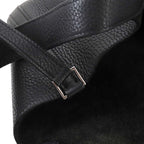 Hermes Picotin MM Hand Bag Taurillon Clemence Black Silver — view 8