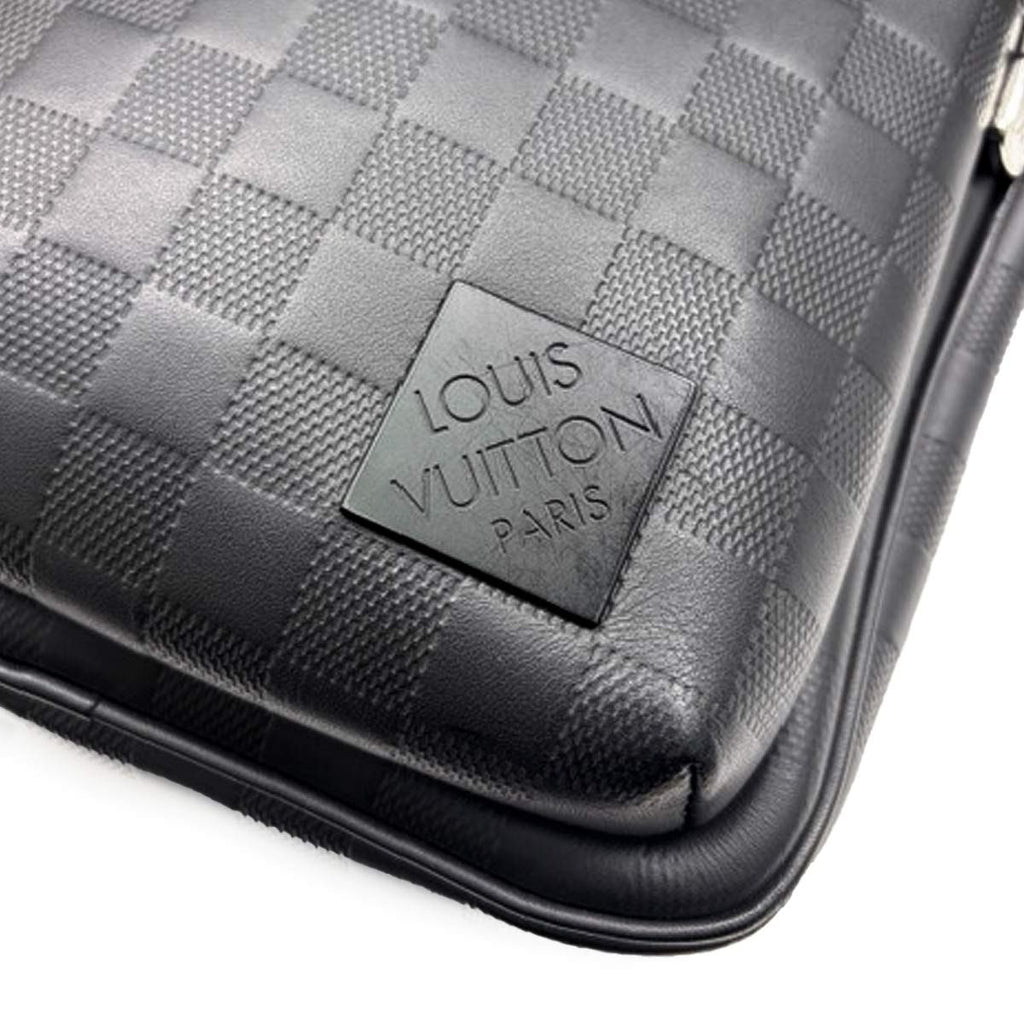 Louis Vuitton Damier Infini Avenue Sling Bag Black — view 8