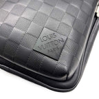 Louis Vuitton Damier Infini Avenue Sling Bag Black — view 8