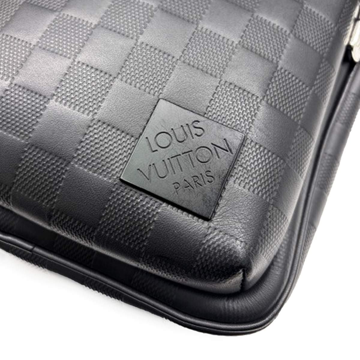 Louis Vuitton Damier Infini Avenue Sling Bag Black — view 8