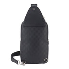 Louis Vuitton Damier Infini Avenue Sling Bag Black — view 2