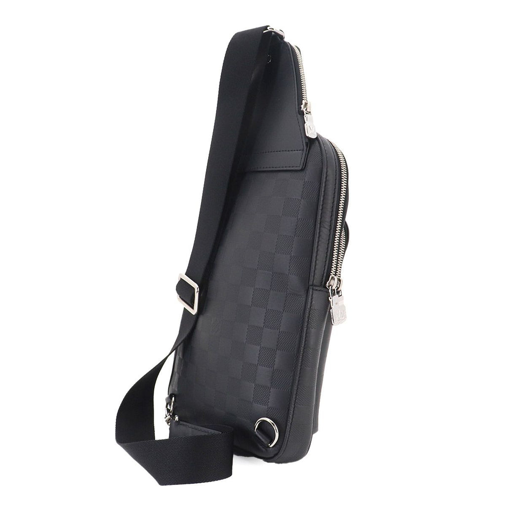 Louis Vuitton Damier Infini Avenue Sling Bag Black — view 3