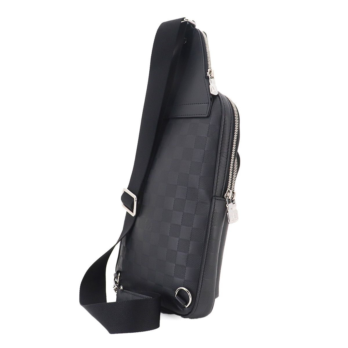 Louis Vuitton Damier Infini Avenue Sling Bag Black — view 3