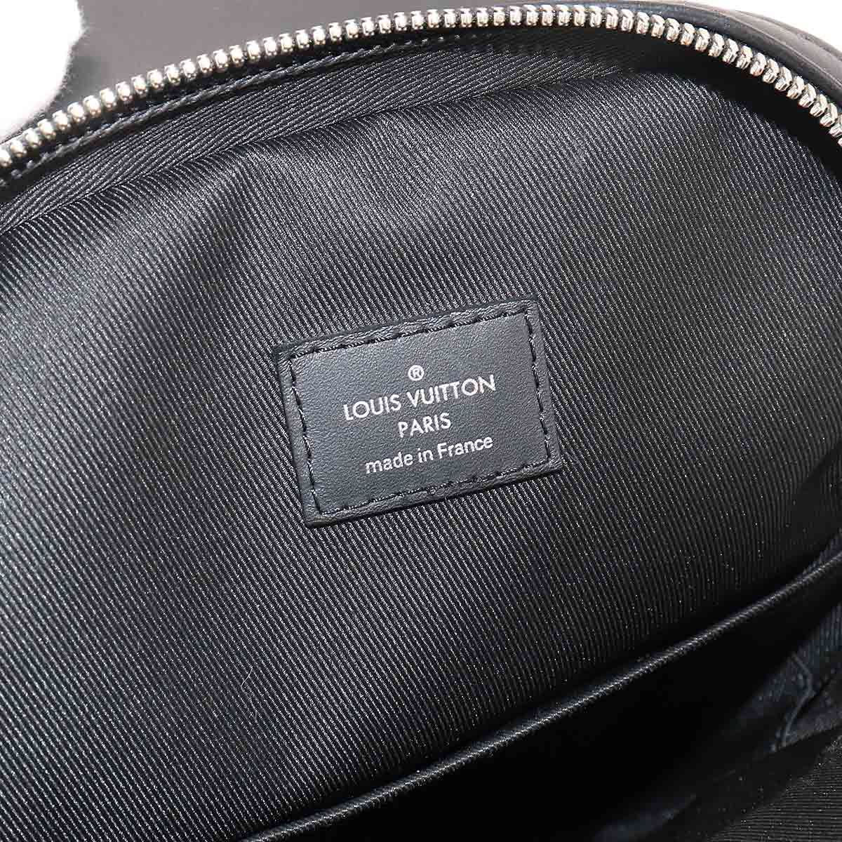 Louis Vuitton Damier Infini Avenue Sling Bag Black — view 7