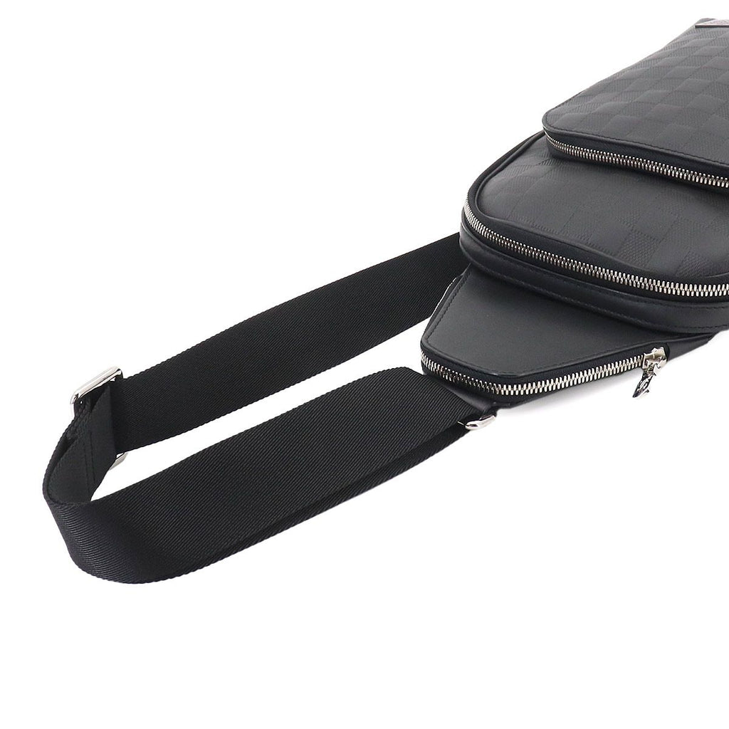 Louis Vuitton Damier Infini Avenue Sling Bag Black — view 5