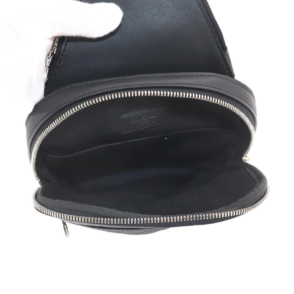 Louis Vuitton Damier Infini Avenue Sling Bag Black — view 6
