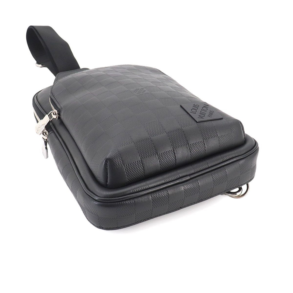 Louis Vuitton Damier Infini Avenue Sling Bag Black — view 4