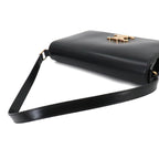 Celine Triomphe Trapeze 2-Way Shoulder Clutch Leather Black — view 6