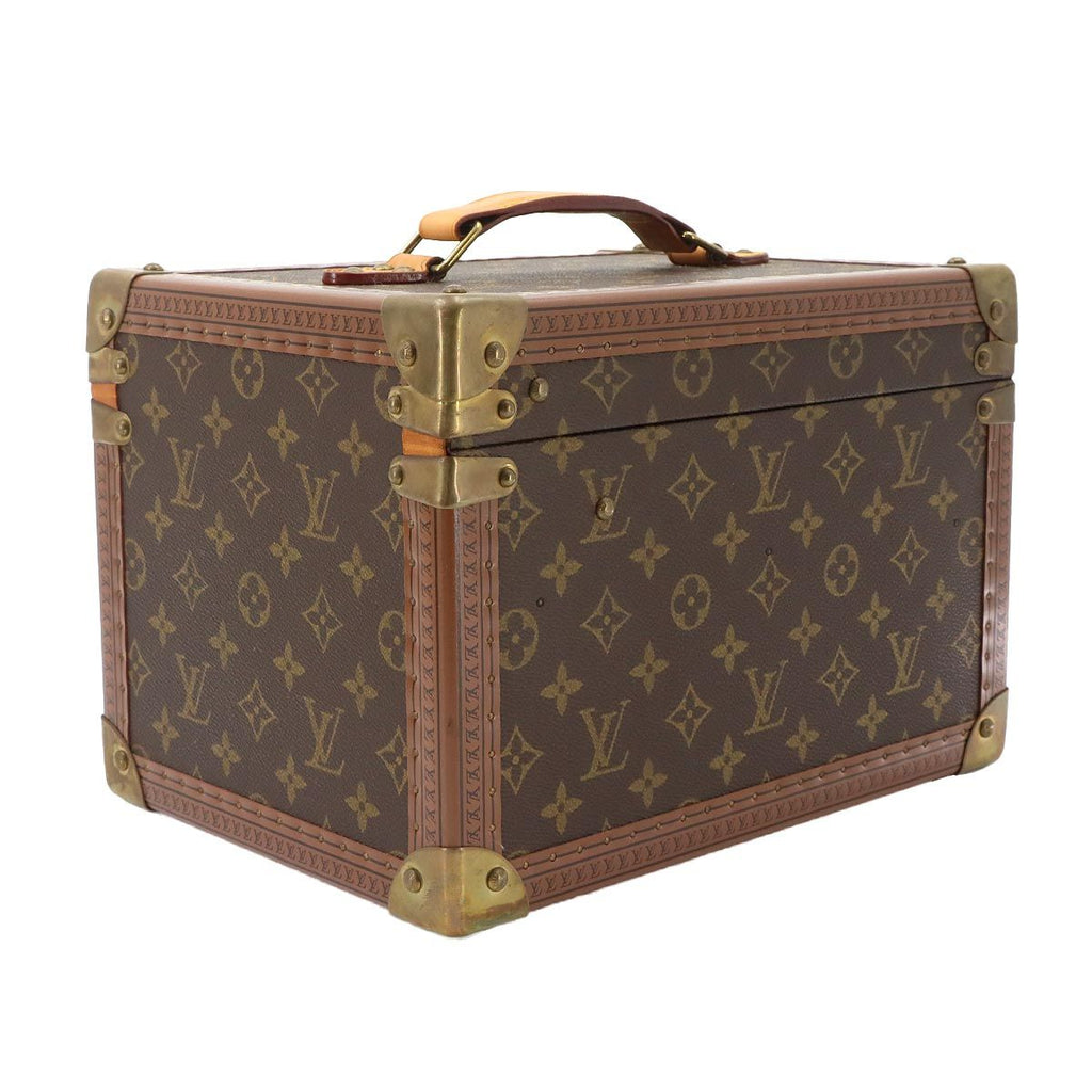 Louis Vuitton Monogram Boite Flacon Makeup Box Vanity Hand Bag Brown — view 4