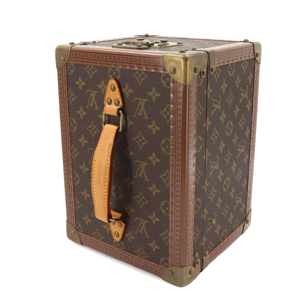 Louis Vuitton Monogram Boite Flacon Makeup Box Vanity Hand Bag Brown — view 6