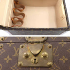 Louis Vuitton Monogram Boite Flacon Makeup Box Vanity Hand Bag Brown — view 8