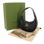 Gucci GG Marmont Half Moon Shoulder Bag — view 2