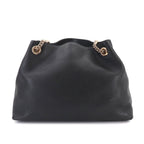 Gucci Interlocking Soho Chain Tote Bag Leather Black — view 2