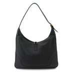 Hermes Trim 31 Shoulder Bag Taurillon Clemence Black Gold — view 2