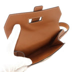 Hermes Elan Pocket 24 Belt Waist Pouch Bag Swift Gold XS — view 6