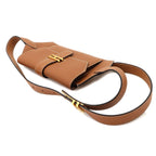 Hermes Elan Pocket 24 Belt Waist Pouch Bag Swift Gold XS — view 5