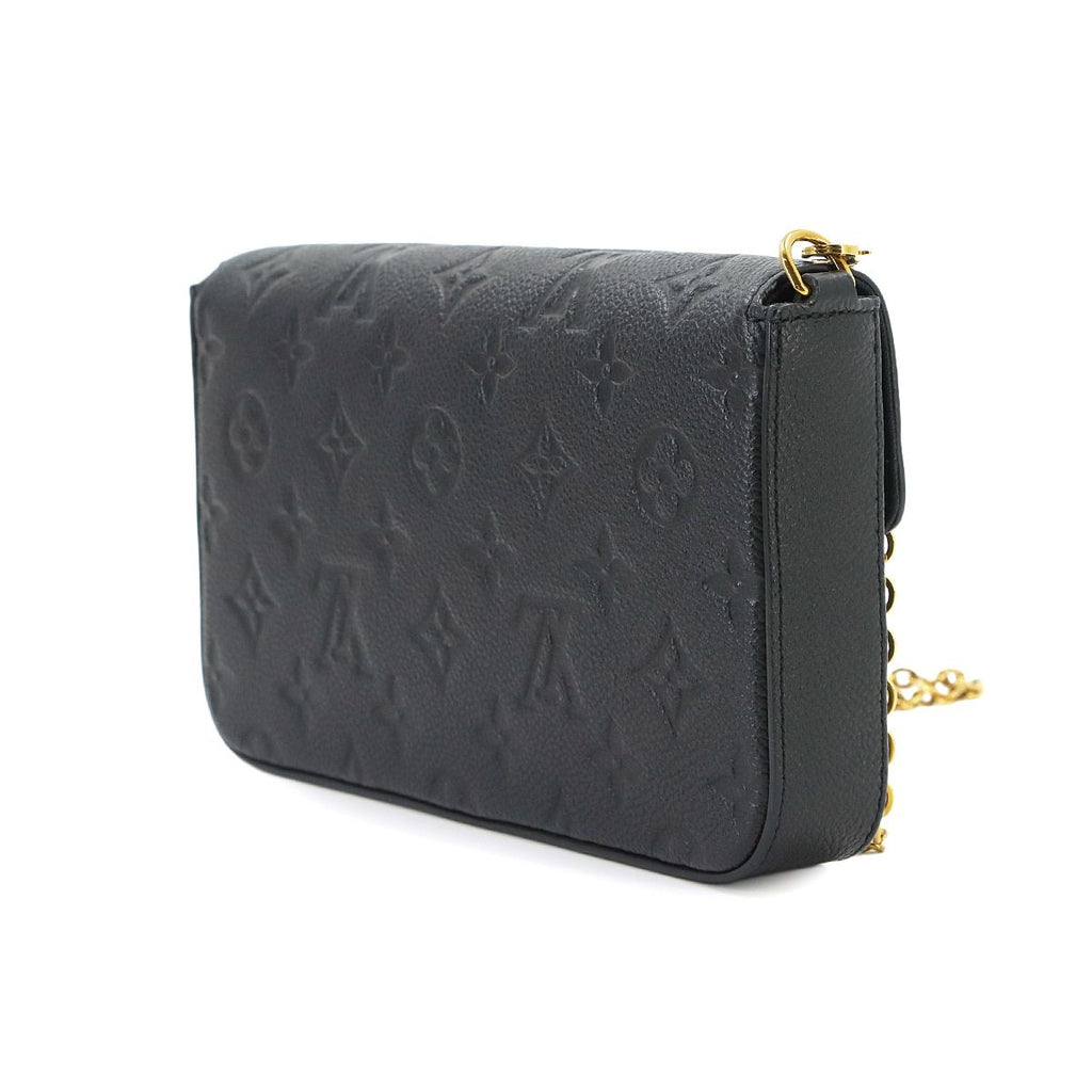 Louis Vuitton Monogram Empreinte Pochette Felicie Chain Wallet Leather Shoulder Bag — view 4