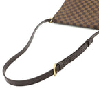 Louis Vuitton Damier Musette Shoulder Bag Ebene Brown Gold — view 5