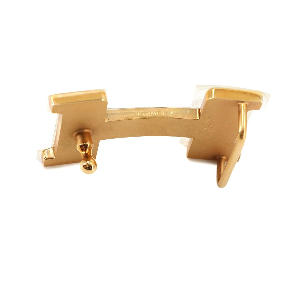 Hermes Mini Constance Reversible Belt Swift Epsom Black Etoupe — view 7