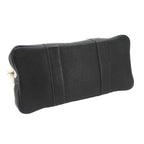 Hermes Garden Party 36 PM Tote Bag Toile Ash Leather Black Gray — view 5