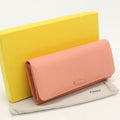 Fendi Wallet Double Fold Calfskin