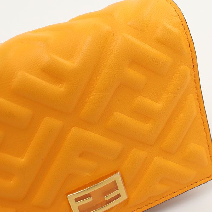 Fendi Baguette Bifold Wallet Calfskin Wallet — view 6
