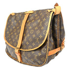 Louis Vuitton Saumur 35 Shoulder Bag Monogram Leather — view 4