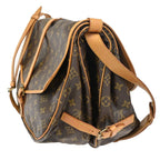 Louis Vuitton Saumur 35 Shoulder Bag Monogram Leather — view 2