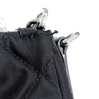 Prada 2-Way Quilted Handbag Shoulder Bag Crossbody Triangle Logo Nylon Leather — view 6