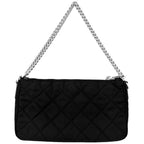 Prada 2-Way Quilted Handbag Shoulder Bag Crossbody Triangle Logo Nylon Leather — view 2