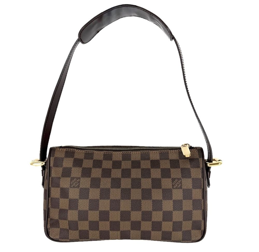Louis Vuitton 2-Way Ravello GM Shoulder Bag Handbag Damier Canvas Brown Gold — view 2