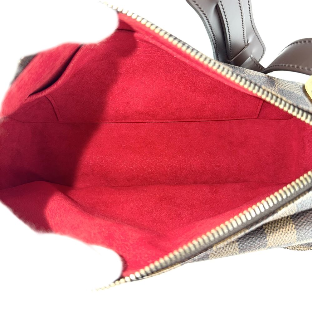 Louis Vuitton 2-Way Ravello GM Shoulder Bag Handbag Damier Canvas Brown Gold — view 4