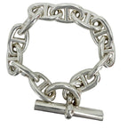 Hermes Bre Chaine D'ancre TGM Accessory 12 Links 925 Sterling Silver