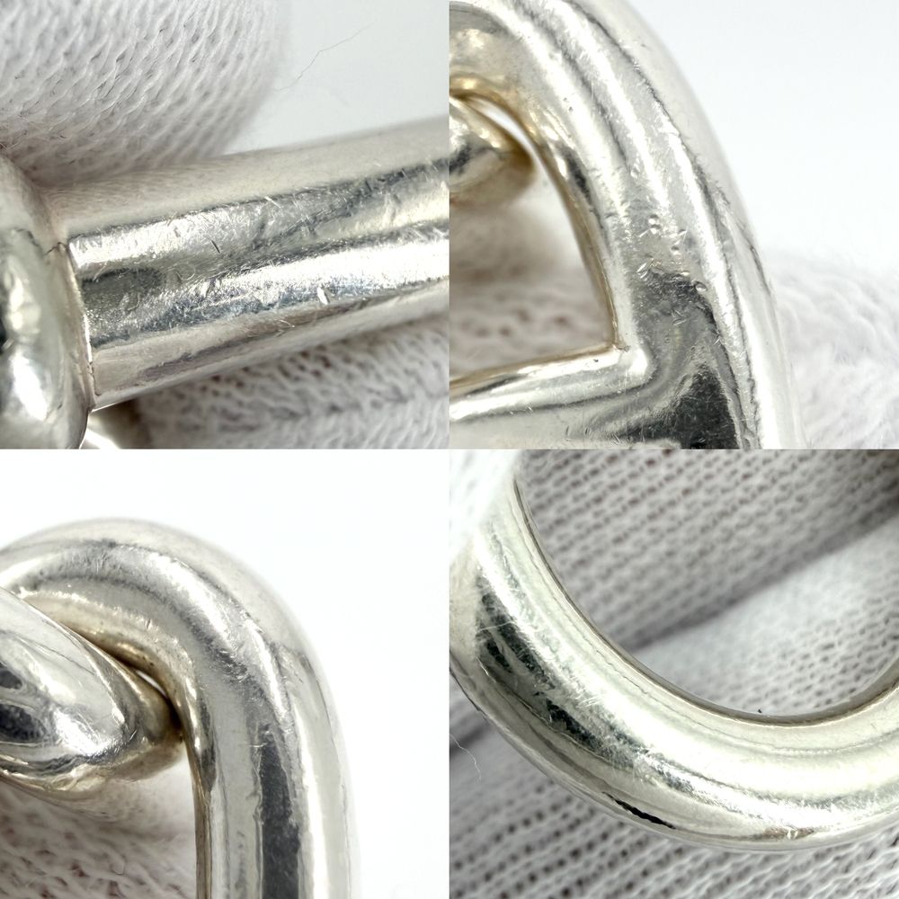 Hermes Bre Chaine D'ancre TGM Accessory 12 Links 925 Sterling Silver — view 4