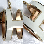 Hermes Necklace Pop Accessory Star White Gold Vintage — view 5