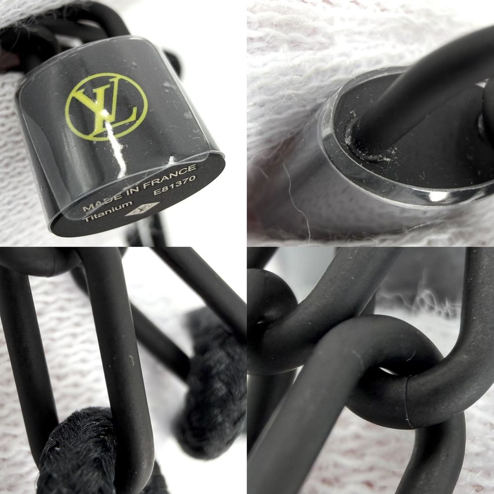 Louis Vuitton Bra Lock It Accessory Sally Virgil Abloh Titanium Black Vintage — view 5