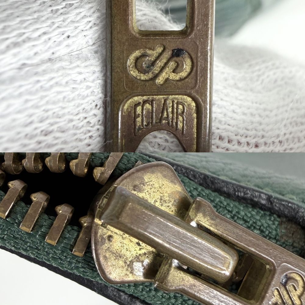 Hermes 2-Way Bolide 35 Handbag Shoulder Bag Crossbody Leather Green Gold Vintage — view 8