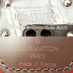 Louis Vuitton Tote Hampstead PM Handbag Shoulder Damier Canvas Brown Gold Vintage — view 4