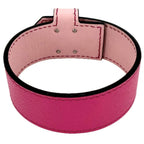Hermes Bangle Kelly Twist PM Leather Pink Silver Vintage — view 2