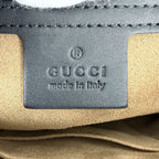 Gucci Tote Horsebit Padlock GG Handbag Shoulder Supreme Canvas Leather Brown — view 5